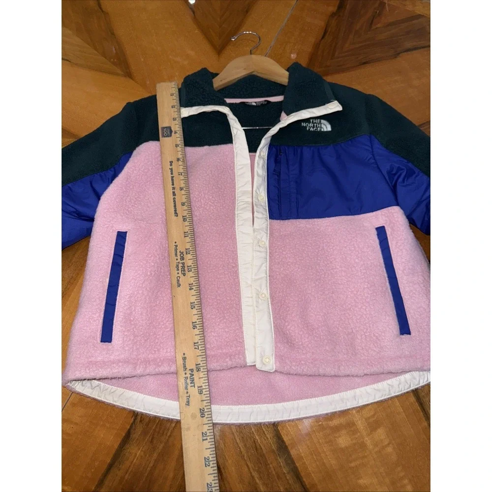NWOT $100‎ THE NORTH FACE Big Girls Snap Fleece Mashup Jacket XL(14/16)